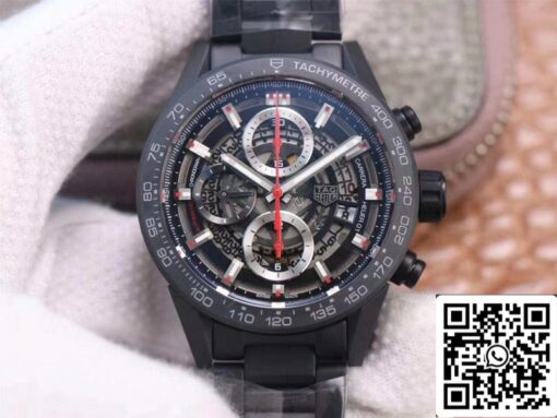 Tag Heuer Carrera CAR2090.BH0729 1:1 Best Edition XF Factory Black Ceramic Customized Movement