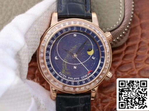 Patek Philippe Grand Complications 6103P-001 TW Factory 1:1 Best Edition Swiss ETA240 Blue Dial