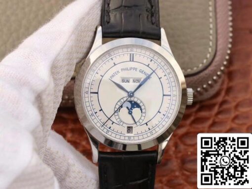 Patek Philippe Complications Annual Calendar 5396G-001 KM Factory 1:1 Best Edition Swiss ETA324S White Dial