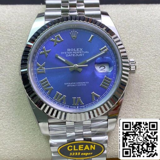 Rolex Datejust M126334-0026 1:1 Best Edition Clean Factory Blue Dial