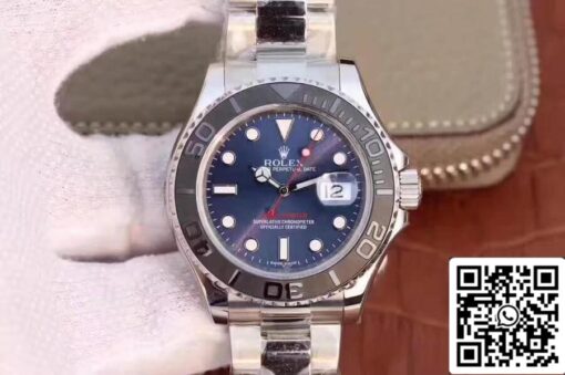 Rolex Yacht-Master 116622LN EW Factory 1:1 Best Edition Swiss ETA3135 Blue Dial