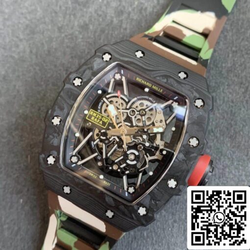 Richard Mille RM35-02 1:1 Best Edition KV Factory V3 Camouflage Strap - Image 2