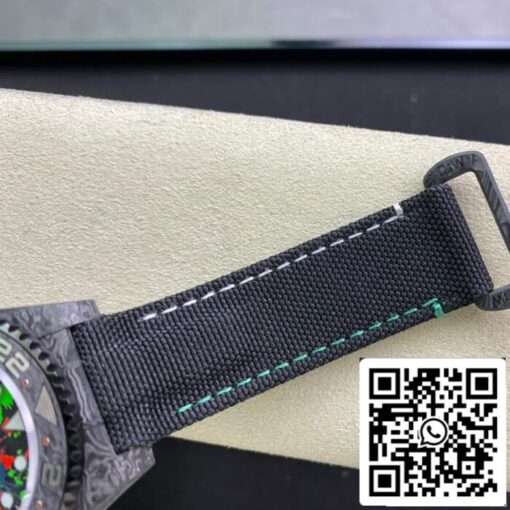 Rolex GMT-MASTER II Diw 1:1 Best Edition Carbon Fiber Color Dial - Image 2