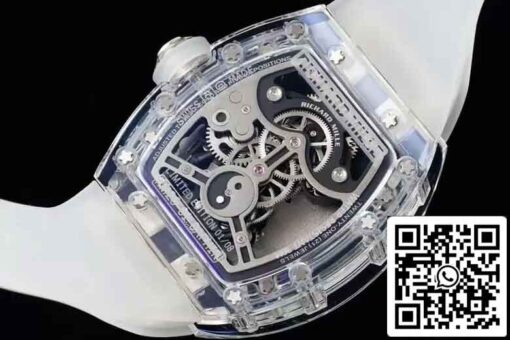 Richard Mille RM26-01 Tourbillon Replica Best Edition RM Factory Rubber Strap - Image 9