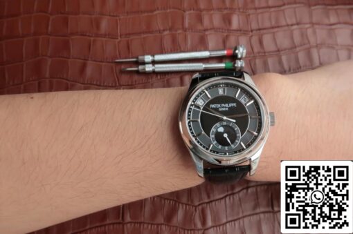 Patek Philippe Complications 5205R-001 1:1 Best Edition KM Factory Cowhide Strap - Image 2