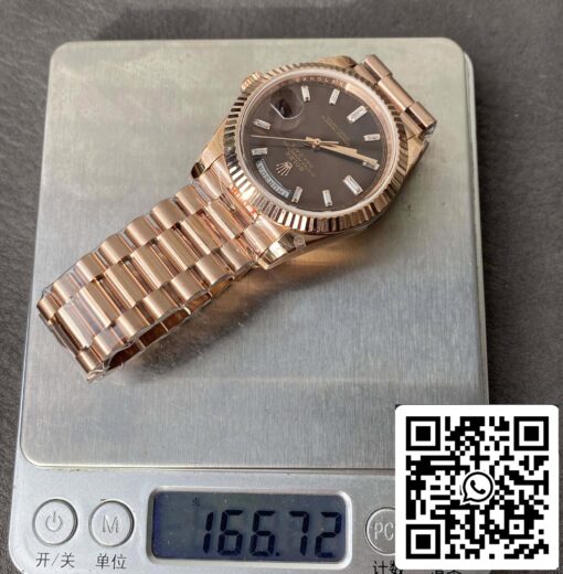 Rolex Day Date M228235-0003 1:1 Best Edition GM Factory V2 Chocolate Dial - 이미지 2