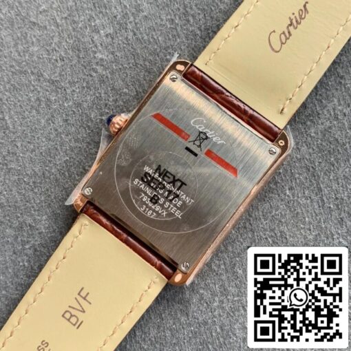 Cartier Tank W5200024 1:1 Best Edition K11 Factory Rose Gold - Image 2