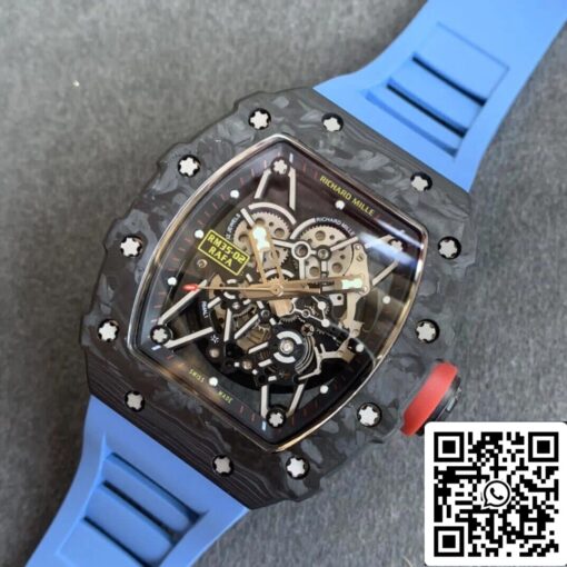 Richard Mille RM35-02 1:1 Best Edition KV Factory V3 Carbon Fiber Case - Image 2