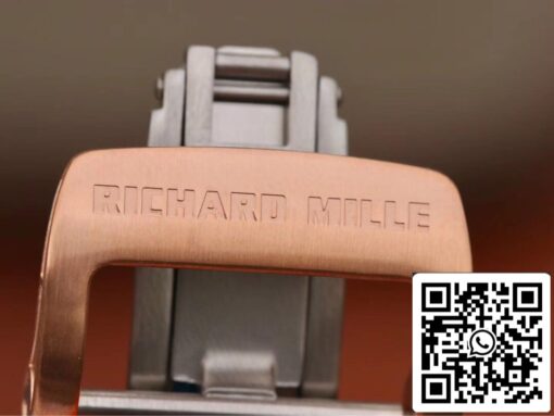 Richard Mille RM035 Americas KV Factory 1:1 Best Edition Rose Gold Black Strap – Bild 3