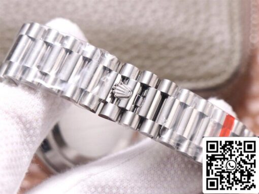 Rolex Day Date M228349RBR-0001 1:1 Best Edition EW Factory Silver Dial - 이미지 2