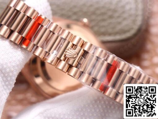 Rolex Day Date M228345RBR-0006 1:1 Best Edition EW Factory Rose Gold - 이미지 3