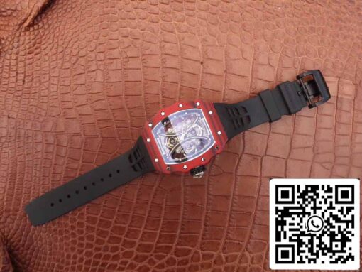 Richard Mille RM53-01 1:1 Best Edition KV Factory Red TPT Carbon Fiber - Image 2