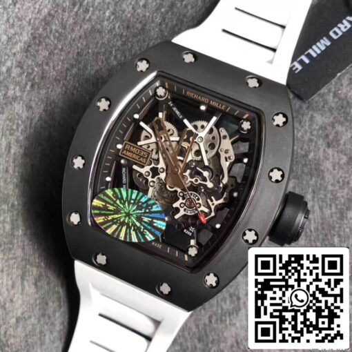 Richard Mille RM035 Americas KV Factory 1:1 Best Edition White Strap – Bild 2