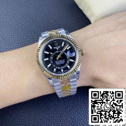 Rolex Sky Dweller M336933-0004 1:1 Best Edition Noob Factory V2 Black Dial - Image 2