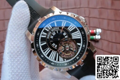 Roger Dubuis Hommage Tourbillon 1:1 Best Edition JB Factory Rose Gold - Image 8