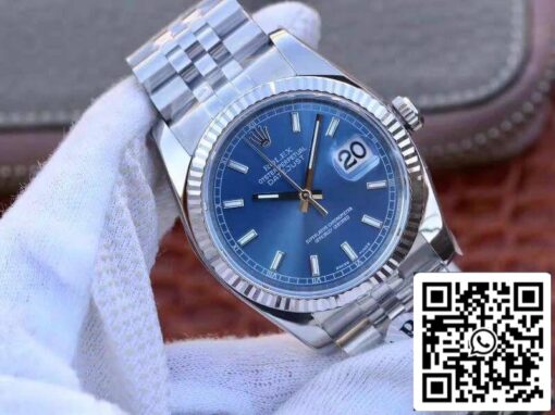 Rolex Datejust 36mm M126334-0002 AR Factory 1:1 Best Edition Swiss ETA3135 Blue Dial - Image 2