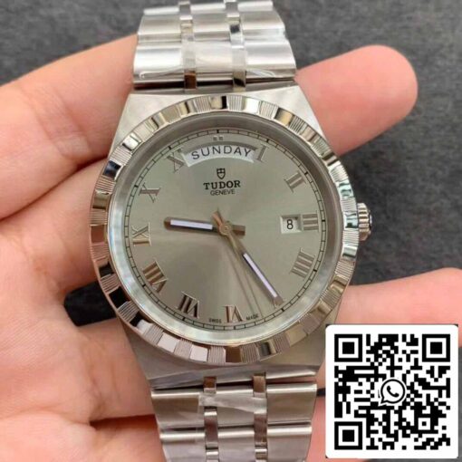 Replica Tudor Royal M28600-0001 Day date V7 Factory Silver Dial