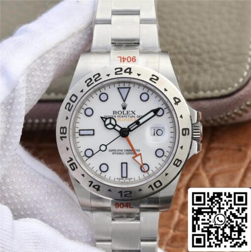 Rolex Explorer M216570-0001 1:1 Best Edition GM Factory V4 White Dial