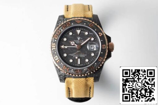 Rolex GMT-MASTER II Diw 1:1 Best Edition Yellow Fabric Strap