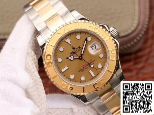 Rolex Yacht-Master 16623 1:1 Best Edition Gold Dial Swiss ETA2836 Gold Wrapped - Image 8