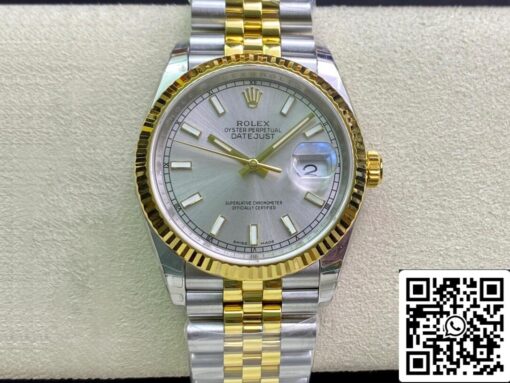 Rolex Datejust 126233 36MM 1:1 Best Edition EW Factory Yellow Gold