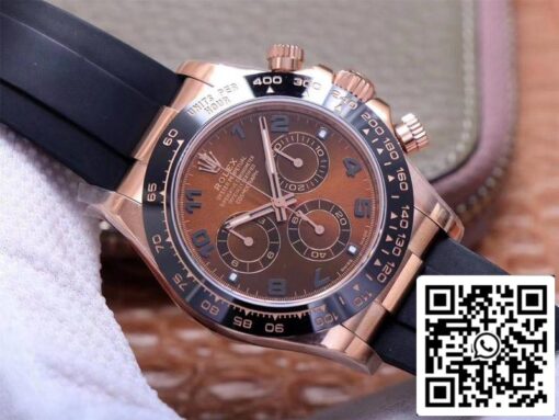 Rolex Daytona M116515LN-0015 1:1 Best Edition Noob Factory Brown Dial Swiss ETA4130 – Bild 16