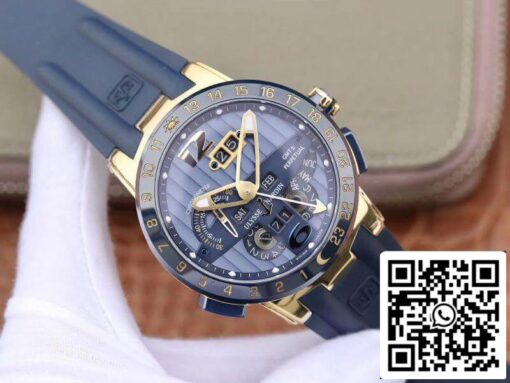 Ulysse Nardin El Toro 322-00-3/BQ All Working GMT Calendar Mechanical Watches 1:1 Best Edition Swiss UN-32 - Image 9