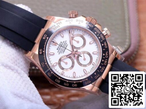 Rolex Daytona M116515LN-0019 1:1 Best Edition Noob Factory White Dial Swiss ETA4130 – Bild 16