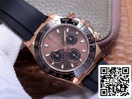 Rolex Daytona M116515LN-0041 1:1 Best Edition Noob Factory Chocolate Dial Swiss ETA4130 – Bild 16