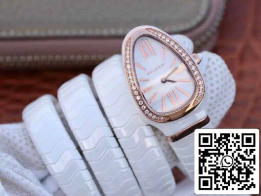 Bvlgari Srpenti Spiga 102886 1:1 Best Edition BV Factory Diamond bezel Swiss Quartz Movement