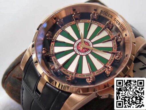 Roger Dubuis Excalibur RDDBEX0398 1:1 Best Edition ZF Factory Rose Gold Swiss ETA8215 - Image 9