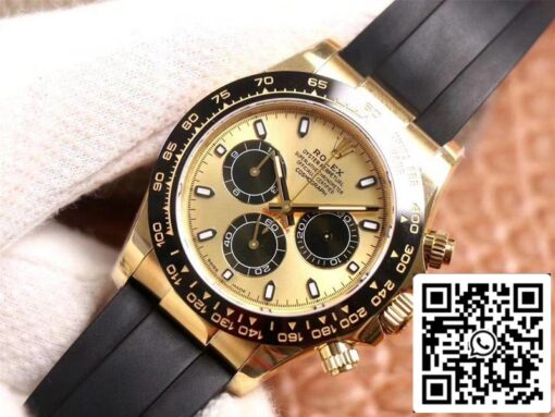 Rolex Daytona M116518LN-0048 1:1 Best Edition Noob Factory Champagne Dial Swiss ETA4130 – Bild 16