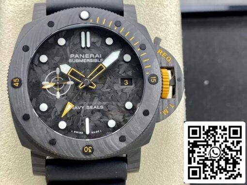 Panerai Submersible PAM1324 1:1 Best Edition VS Factory Carbon Fiber Case