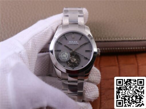 Rolex Milgauss 116400 LNT01HS-001 Tourbillon 1:1 Best Edition JB Factory Stainless Steel Case Swiss ETA3131