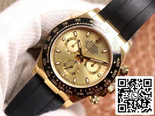 Rolex Daytona M116518LN-0042 1:1 Best Edition Noob Factory Champagne Dial Swiss ETA4130 – Bild 16