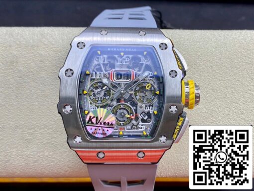 Richard Mille RM11-03 1:1 Best Edition KV Factory Titanium Steel