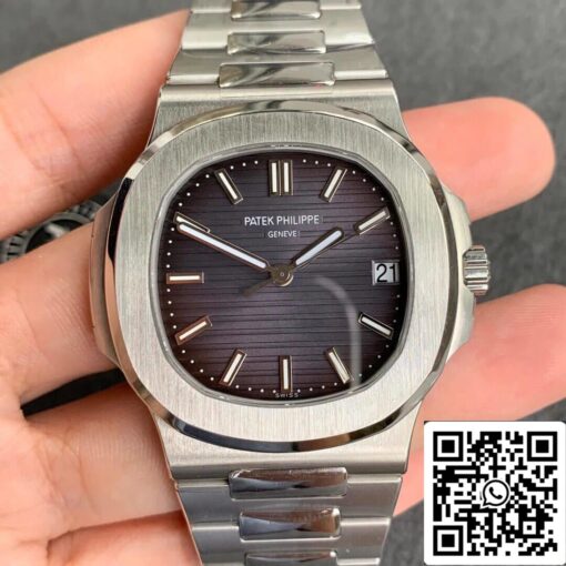 Patek Philippe Nautilus 5711 1:1 Best Edition PPF Factory V4 Gray Dial Swiss ETA324