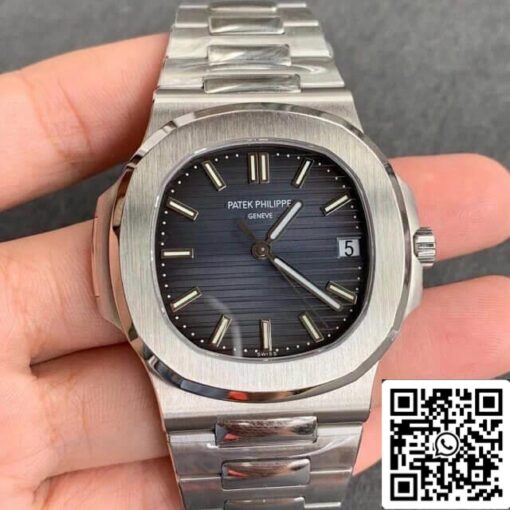 Patek Philippe Nautilus 5711/1A-010 1:1 Best Edition PPF Factory V4 Blue Dial Swiss ETA324