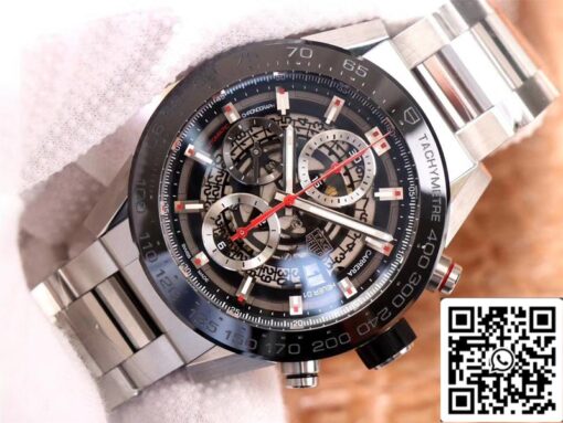 TAG Heuer Carrera CAR2A1W.BA0703 1:1 Best Edition XF Factory Black Dial Swiss HEUER 01 - Image 9