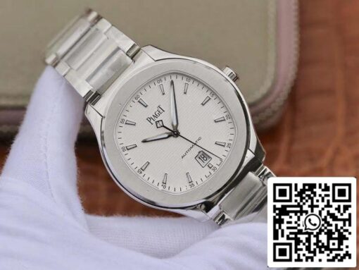 Piaget Polo’ S G0A41001 Stainless Steel 42mm MKS Factory 1:1 Best Edition Swiss ETA1110 White Textured Dial - Image 9