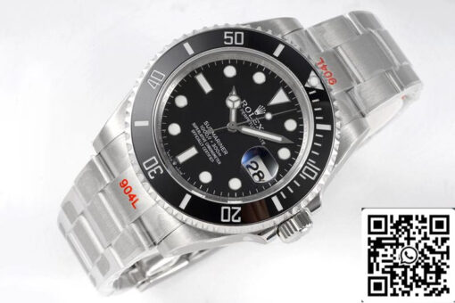 Rolex Submariner Date M126610LN-0001 41MM 1:1 Best Edition ROF Factory Black Dial Swiss ETA2824 - Image 8