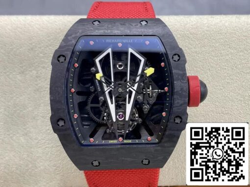 Richard Mille RM27-03 Rafael Nadal Tourbillon 1:1 Best Edition RM Factory Red Strap