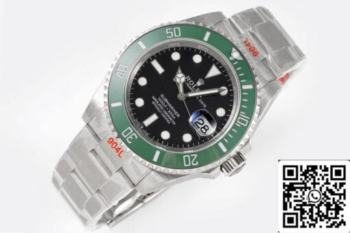 Rolex Submariner Date M126610LV-0002 41MM 1:1 Best Edition ROF Factory Black Dial Swiss ETA2824 - Image 8