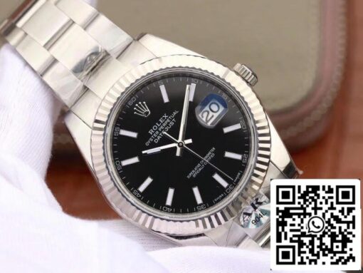 Rolex Datejust 126334 41mm AR Factory Men Watches 1:1 Best Edition Swiss EAT2824 Black Dial - 이미지 2