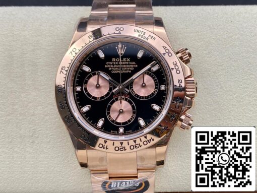 Rolex Daytona M116505-0008 1:1 Best Edition BT Factory Black Dial