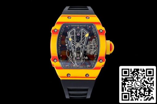 Richard Mille RM27-03 Rafael Nadal Tourbillon 1:1 Best Edition RM Factory Rubber Strap