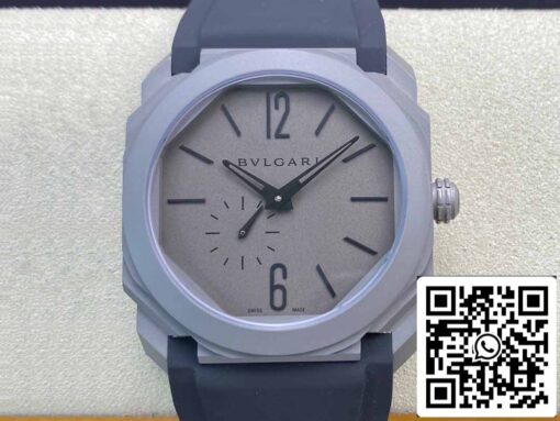 Bvlgari Octo Finissimo 1:1 Best Edition BV Factory V2 Rubber Strap