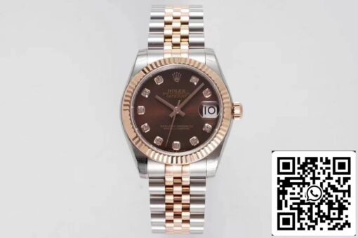 Rolex Datejust m278271-0028 1:1 Best Edition GS Factory Brown Dial