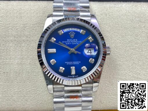 Rolex Day Date M128239-0023 36MM 1:1 Best Edition GM Factory Diamond Dial