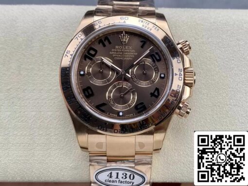 Rolex Cosmograph Daytona M116505-0011 1:1 Best Edition Clean Factory Rose Gold